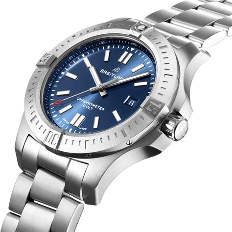 breitling colt 44 price|Breitling colt automatic 44mm blue.